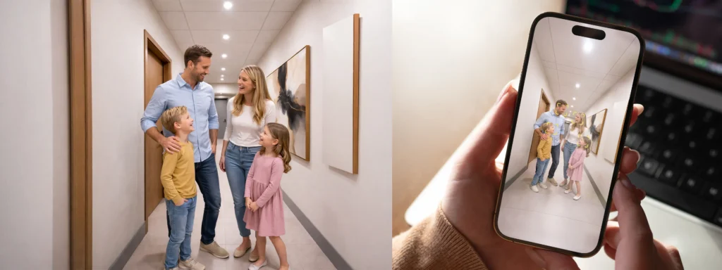 Stay detection and snapshot